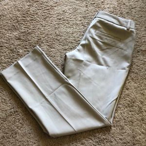 NWT: Editor Barely Boot Tan Dress Pant